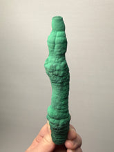 Load image into Gallery viewer, 6.5” High-Grade Malachite Stalactite Botryoidal “Cave” Formation | DR Congo | Mineral Collector Specimen

