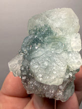 Load image into Gallery viewer, Druzy Green Apophyllite on Red &amp; Green Heulandite – Deccan Traps, Maharashtra, India
