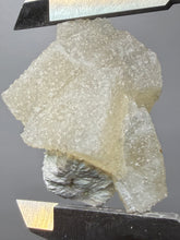 Load image into Gallery viewer, Rare Druzy Golden “Diamond” Calcite on Zeolite Matrix — Maharashtra, India | Collector Cabinet Specimen
