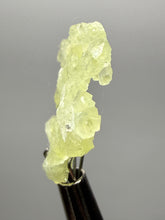 Load image into Gallery viewer, Vibrant Yellow Brucite Thumbnail Mineral Specimen | Collector Crystal from Killa Saifullah District in Balochistan Province, Pakistan

