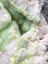 Load image into Gallery viewer, High-Grade Green Wavellite Collectors Specimen - Radiating Botryoidal Crystal Formation - Arkansas, USA
