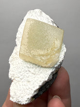 Load image into Gallery viewer, Rare Druzy Golden “Diamond” Calcite on Zeolite Matrix — Maharashtra, India | Collector Cabinet Specimen
