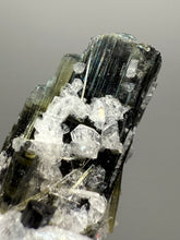 Load image into Gallery viewer, Blue and Dark Green Cap Stak Nala Tourmaline on Cleavelandite Matrix – Haramosh Mountains, Pakistan
