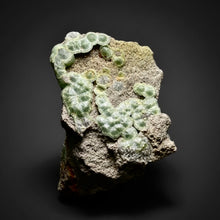 Load image into Gallery viewer, High-Grade Green Wavellite Collectors Specimen - Radiating Botryoidal Crystal Formation - Arkansas, USA
