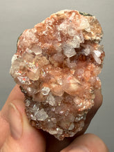 Load image into Gallery viewer, Pink Apophyllite on Red &amp; Green Heulandite – Deccan Traps, Maharashtra, India

