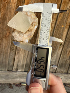 Yellow Diamond Calcite + Pink Heulandite • Maharashtra, India