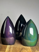 Load image into Gallery viewer, Rainbow Obsidian Free Form from Mexico • High Grade
