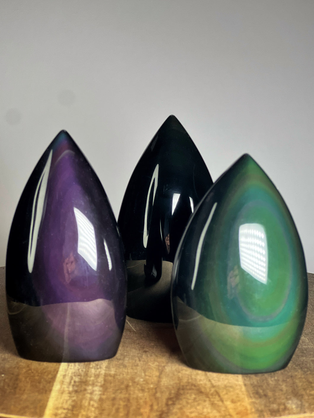 Rainbow Obsidian Free Form from Mexico • High Grade