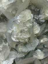 Load image into Gallery viewer, LARGE Silvery Bladed “Rose” Calcite Cluster – Yaogangxian Mine, Hunan, China
