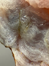 Load image into Gallery viewer, “Goblin Chalcedony” Pink and Red Druzy Botryoidal Stalactites — Tichka Massif, High Atlas, Morocco

