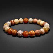 Load image into Gallery viewer, BRACELET Fossil Coral - SM 6MM Beads
