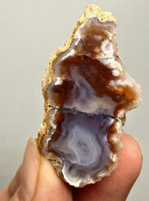 Load image into Gallery viewer, Moroccan Red and Purple Banded Agate Sahara | High Atlas | Polished
