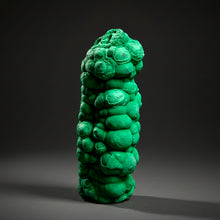 Load image into Gallery viewer, 4.1” High-Grade Malachite Stalactite “Cave” Formation | DR Congo | Mineral Collector Specimen
