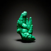 Load image into Gallery viewer, 4.5” High-Grade Malachite Stalactite “Cave” Formation | DR Congo | Mineral Collector Specimen
