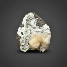 Load image into Gallery viewer, Peach Stilbite on Silver Stilbite | Deccan Traps Zeolite | Maharashtra, India
