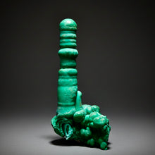 Load image into Gallery viewer, 5” High-Grade Malachite Stalactite “Cave” Formation | DR Congo | REPAIRED | Mineral Collector Specimen
