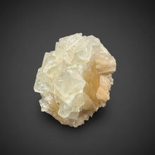 Load image into Gallery viewer, High-Grade Light Green Apophyllite on Pink Stilbite Zeolite | Indian Collector Mineral Specimen
