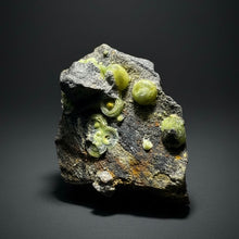 Load image into Gallery viewer, High-Grade Green Wavellite Collectors Specimen - Radiating Botryoidal Crystal Formation - Arkansas, USA
