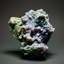 Load image into Gallery viewer, 5.2” Indonesian Grape Agate (Radial Spray Terminated Quartz) Display Specimen | Mamuju, West Sulawesi, Indonesia
