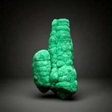 Load image into Gallery viewer, 6.4” High-Grade Malachite Stalactite “Cave” Formation | DR Congo | Mineral Collector Specimen
