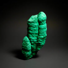 Load image into Gallery viewer, 6” High-Grade Malachite Stalactite “Cave” Formation | DR Congo | Mineral Collector Specimen
