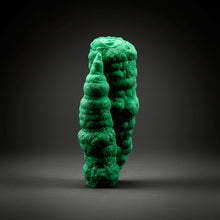 Load image into Gallery viewer, 3.6” High-Grade Malachite Stalactite “Cave” Formation | DR Congo | Mineral Collector Specimen
