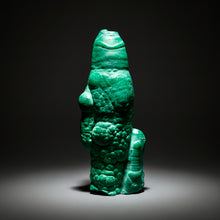 Load image into Gallery viewer, 5.9” High-Grade Malachite Stalactite “Cave” Formation | DR Congo | Mineral Collector Specimen
