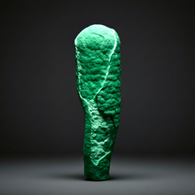Load image into Gallery viewer, 3.5” High-Grade Malachite Stalactite “Cave” Formation | DR Congo | Mineral Collector Specimen
