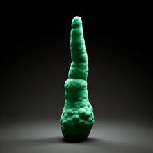 Load image into Gallery viewer, 3.6” High-Grade Malachite Stalactite “Cave” Formation | DR Congo | Mineral Collector Specimen
