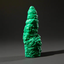 Load image into Gallery viewer, 4.5” High-Grade Malachite Stalactite “Cave” Formation | DR Congo | Mineral Collector Specimen
