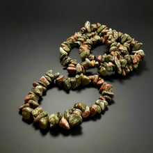 Load image into Gallery viewer, BRACELET | Unakite Chip
