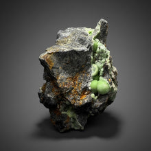 Load image into Gallery viewer, High-Grade Green Wavellite Collectors Specimen - Radiating Botryoidal Crystal Formation - Arkansas, USA
