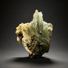 Load image into Gallery viewer, High-Grade Blue Barite with Iron Pyrite | Sidi Lahcen Mine, Nador, Morocco
