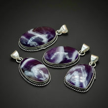 Load image into Gallery viewer, PENDANT | Dream Amethyst | 925 Silver Plated
