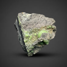 Load image into Gallery viewer, High-Grade Green Wavellite Collectors Specimen - Radiating Botryoidal Crystal Formation - Arkansas, USA
