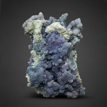 Load image into Gallery viewer, Indonesian Grape Agate (Radial Spray Terminated Quartz) Display Specimen | Mamuju, West Sulawesi, Indonesia
