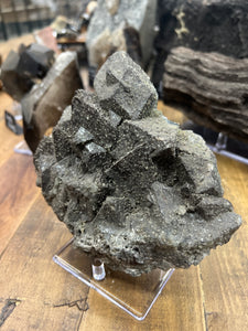 Black Apophyllite Cluster