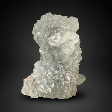 Load image into Gallery viewer, Druzy Chalcedony Stalactites with Druzy Clear Apophyllite | Maharashtra, India
