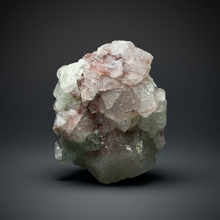 Load image into Gallery viewer, Druzy Green Apophyllite with Druzy Red &amp; Green Heulandite – Deccan Traps, Maharashtra, India
