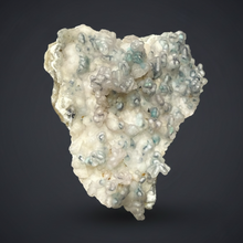 Load image into Gallery viewer, Blue-Green Chrysocolla in Botryoidal Chalcedony Cabinet Specimen | Indonesia
