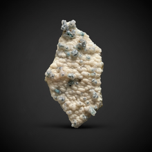 Load image into Gallery viewer, Blue-Green Chrysocolla in Botryoidal Chalcedony Cabinet Specimen | Indonesia

