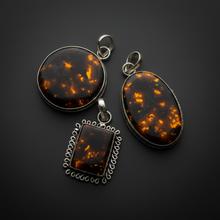 Load image into Gallery viewer, PENDANT | Yooperlite | 925 Silver Plated
