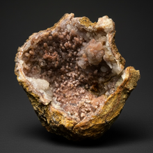 Load image into Gallery viewer, “Goblin Chalcedony” Pink &amp; Orange Druzy Botryoidal Stalactites — Tichka Massif, High Atlas, Morocco
