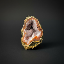 Load image into Gallery viewer, “Goblin Chalcedony” Pink &amp; Orange Druzy Botryoidal Stalactites — Tichka Massif, High Atlas, Morocco
