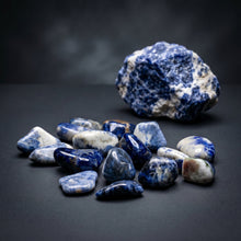 Load image into Gallery viewer, Tumbled - Sodalite (Spotted)
