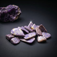Load image into Gallery viewer, TUMBLED • Purple Jade from Turkey
