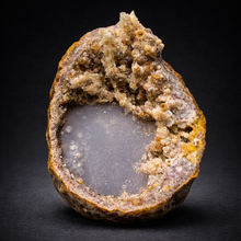 Load image into Gallery viewer, “Goblin Chalcedony” Pink &amp; Orange Druzy Botryoidal Stalactites — Tichka Massif, High Atlas, Morocco
