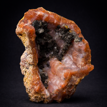 Load image into Gallery viewer, “Goblin Chalcedony” Pink and Red Druzy Botryoidal Stalactites — Tichka Massif, High Atlas, Morocco
