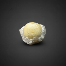 Load image into Gallery viewer, Rare Botryoidal Yellow Fluorite on Quartz Matrix  Collector Mineral Specimen – Maharashtra, India
