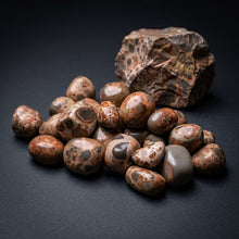 Load image into Gallery viewer, TUMBLE Leopardite from Peru SM/MED High Grade
